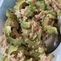 ひなコアラ's cooksnap of when they made レンジで簡単♪ゴーヤのツナ味噌.