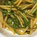 クック78R779☆'s cooksnap of when they made じゃが芋とピーマンの酢醤油炒め.