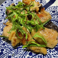 大森さん0618's cooksnap of when they made 材料２つ＊鶏肉と椎茸の塩にんにく炒め.