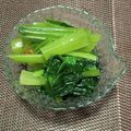 ぱおとまりも's cooksnap of when they made 小松菜の水キムチ風～ピリ辛がやみつきに～.