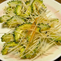 morimori50's cooksnap of when they made 我が家のゴーヤと素麺の揚げ物☆.