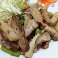 taraking's cooksnap of when they made イカとアスパラのバター炒め.
