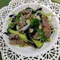 みっちゃん❇️68's cooksnap of when they made 揚げなすと牛肉のエスニックサラダ.