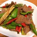 はーくんごーごー's cooksnap of when they made 牛モモ肉とみどり野菜のうま味炒め.