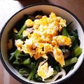 ピンキーsaya's cooksnap of when they made ツルムラサキのカレー炒め.