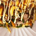✳︎riokanya✳︎'s cooksnap of when they made 豚ニラもやしとん平焼き♬ダブルソース仕様.