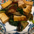 M_TMB's cooksnap of when they made なすと厚揚げ小松菜のさっと炒め.