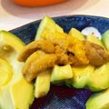 チョコあず's cooksnap of when they made アボカド雲丹.