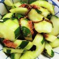 ひっこ's cooksnap of when they made ぶっ叩きキュウリの塩昆布＆梅肉和え.