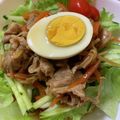 chulita5's cooksnap of when they made ボリューム満点！豚肉と野菜の冷やしうどん.