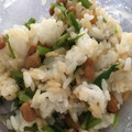 ちゃこ1978's cooksnap of when they made モロヘイヤの茎と納豆の和え物.