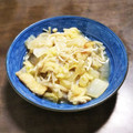 KAKO_KAKO's cooksnap of when they made 白菜と油揚げとしめじの煮物.