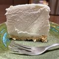 ゆきこは's cooksnap of when they made バター不要シンプルに美味しいチーズケーキ.