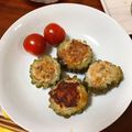 みんみのキッチン's cooksnap of when they made ゴーヤの肉詰め.