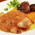 ダッフィーニーうに's cooksnap of when they made ふんわり甘い洋食屋さんのポークソテー.