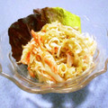 ＠迷子＠'s cooksnap of when they made 副菜に☆大根とカニかまのとろろ昆布和え☆.