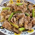 あんみつ☆'s cooksnap of when they made 豚肉とアスパラのガーリックオイマヨ炒め.