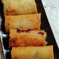 ｻﾞ・ワンピース's cooksnap of when they made 野菜炒めリメイク☆苦手克服☆春巻き.