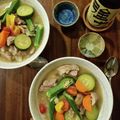 Mi7kuma's cooksnap of when they made 夏野菜の豚汁.