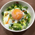 まり餅's cooksnap of when they made 夏の簡単朝ごはん☆おネギたっぷり温玉丼！.
