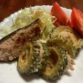 papikun's cooksnap of when they made ゴーヤの肉詰め☆スタフドゴーヤ.