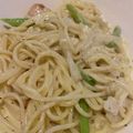 Reeeeei's cooksnap of when they made 野菜たっぷり♡濃厚海老クリームパスタ.