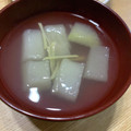 ポメちょん's cooksnap of when they made あっさり冬瓜と新しょうがのスープ.