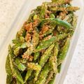 ニコニコーン☆'s cooksnap of when they made モロッコいんげんのごま和え.