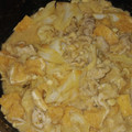ブランシュkuu's cooksnap of when they made 厚揚げと豚肉の味噌炒め煮.
