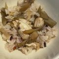 ゆり＆じゅむ's cooksnap of when they made 秋☆彼も大好き☆鳥ごぼう炊き込みご飯.