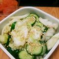 ばく★ちく's cooksnap of when they made キャベツと胡瓜のさっぱり生姜浅漬け.