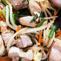 あたむ❤189's cooksnap of when they made 豚肉とにらの玉子炒め.