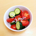 ★ぴよぴよ501★'s cooksnap of when they made 我が家の簡単酢でトマト胡瓜ちりめん酢の物.