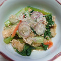 naotin♪'s cooksnap of when they made レンジで簡単小松菜と油揚げの煮浸し.