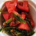 まみま☆'s cooksnap of when they made ～ほうれん草とトマトのお浸し風サラダ～.