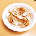 ★ぴよぴよ501★'s cooksnap of when they made 簡単　弁当にちくわと玉ねぎのレンジでチン.