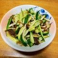 かしゅみん♡'s cooksnap of when they made もずくときゅうりとカニカマの酢の物.