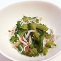 おみぃお's cooksnap of when they made ゴーヤーとしらすの白だし和えサラダ.