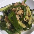 ちょちょこ✫'s cooksnap of when they made やみつき♪ピーマンとなすの無限おつまみ.