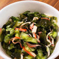 あいあい811's cooksnap of when they made 簡単10分♫きゅうりとわかめの酢の物.