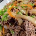mapimapiko's cooksnap of when they made 超簡単！！がっつり旦那も喜ぶ焼肉丼♡.