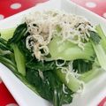 みっくママ's cooksnap of when they made チンゲン菜のおひたしカリカリしらす和え.