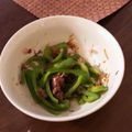 こつぶはゆっちー's cooksnap of when they made 超簡単！シンプルうちの無限ピーマン#簡単.
