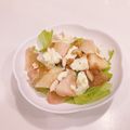 テテバロ's cooksnap of when they made 桃と生ハムとチーズの華やかパワーサラダ.