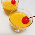 ちリ☆'s cooksnap of when they made ココナッツミルク入りマンゴープリン.