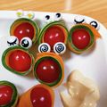 マダムカフェ♡'s cooksnap of when they made 簡単のせ☆飾り可愛い花トマトサラダ♪.