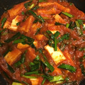 クックPH3Q8X☆'s cooksnap of when they made 厚揚げ豆腐にら炒め♪簡単トマト缶で.