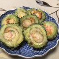 明日の風☆'s cooksnap of when they made ゴーヤのくるくる揚げ.
