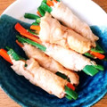 はなだより's cooksnap of when they made 超簡単♡いんげんと人参の肉巻き♡お弁当に.