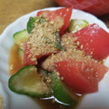 凪なぎ's cooksnap of when they made トマトときゅうりの中華和え.
